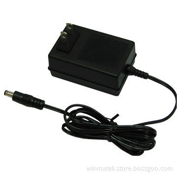 12/19/24/36V, 36W Wall Mount Adapter Charger with UL, GS, CE, FCC Marks